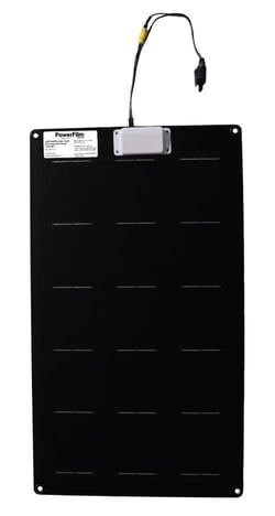 50W SemiFlex Solar Panel with Integrated Charge Controller 50W SemiFlex Solar Panel with Integrated Charge Controller