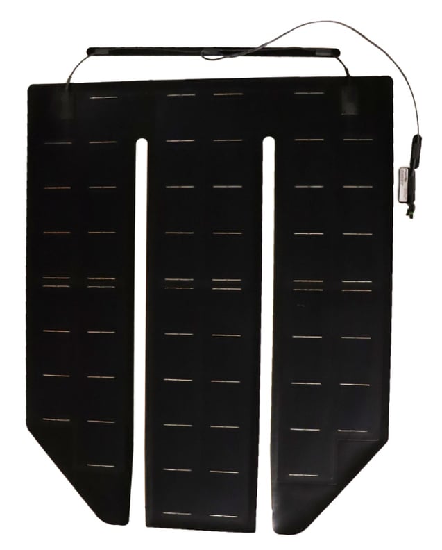 160W SuperFlex Solar Panel with Integrated Edge Seal