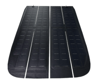 400W Freightliner Cascadia Mid-Roof Fairing SuperFlex Solar Panel with Integrated Edge Seal