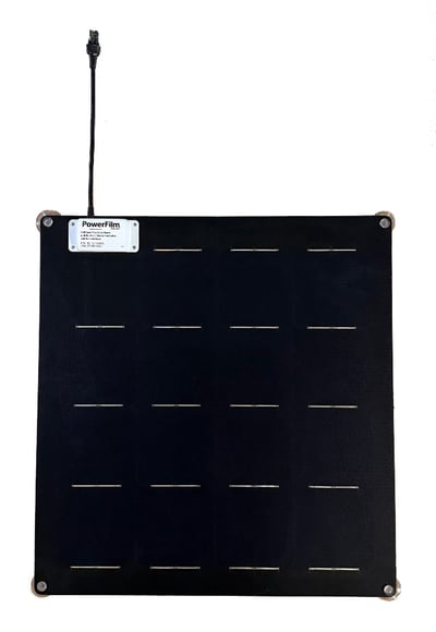 50W SemiFlex Solar Panel with Built-In Charge Controller and Suction Cups