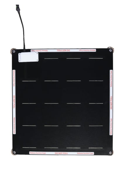 50W SemiFlex Solar Panel with Built-In Charge Controller and Suction Cups