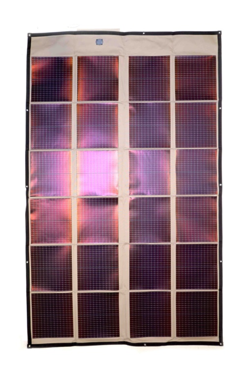 120W Foldable Solar Panel deployed