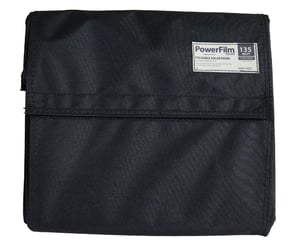 Black 135W Crystalline Foldable Solar Panel folded