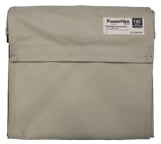 Khaki 160W Crystalline Foldable Solar Panel folded up