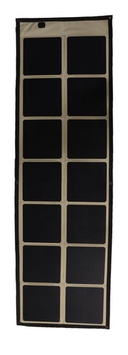 190W Crystalline Foldable Solar Panel deployed