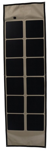 280W Crystalline Foldable Solar Panel deployed