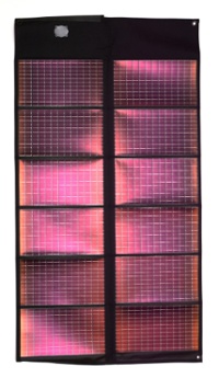 30W Foldable Solar Panel deployed