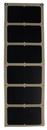 40W Cut-Crystalline Foldable Solar Panel deployed