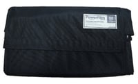 Black 60W Foldable Solar Panel with Overlaminate Folded
