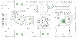 Solar Development Kit with Nordic BLE Board Layout (300 x 150)