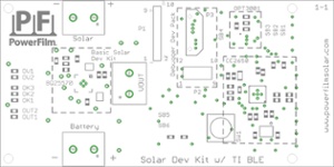 Solar Development Kit with TI BLE Board Layout