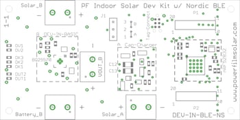 Solar Development Kit with Nordic BLE Board Layout