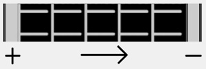 Electronic Component Solar Panel with Positive and Negative Diagram