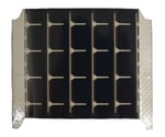 Electronic Component Solar Panel with a Custom Die Cut Electronic Component Solar Panel with a Custom Die Cut