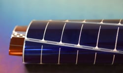 unencapsulated thin film amorphous silicon solar material